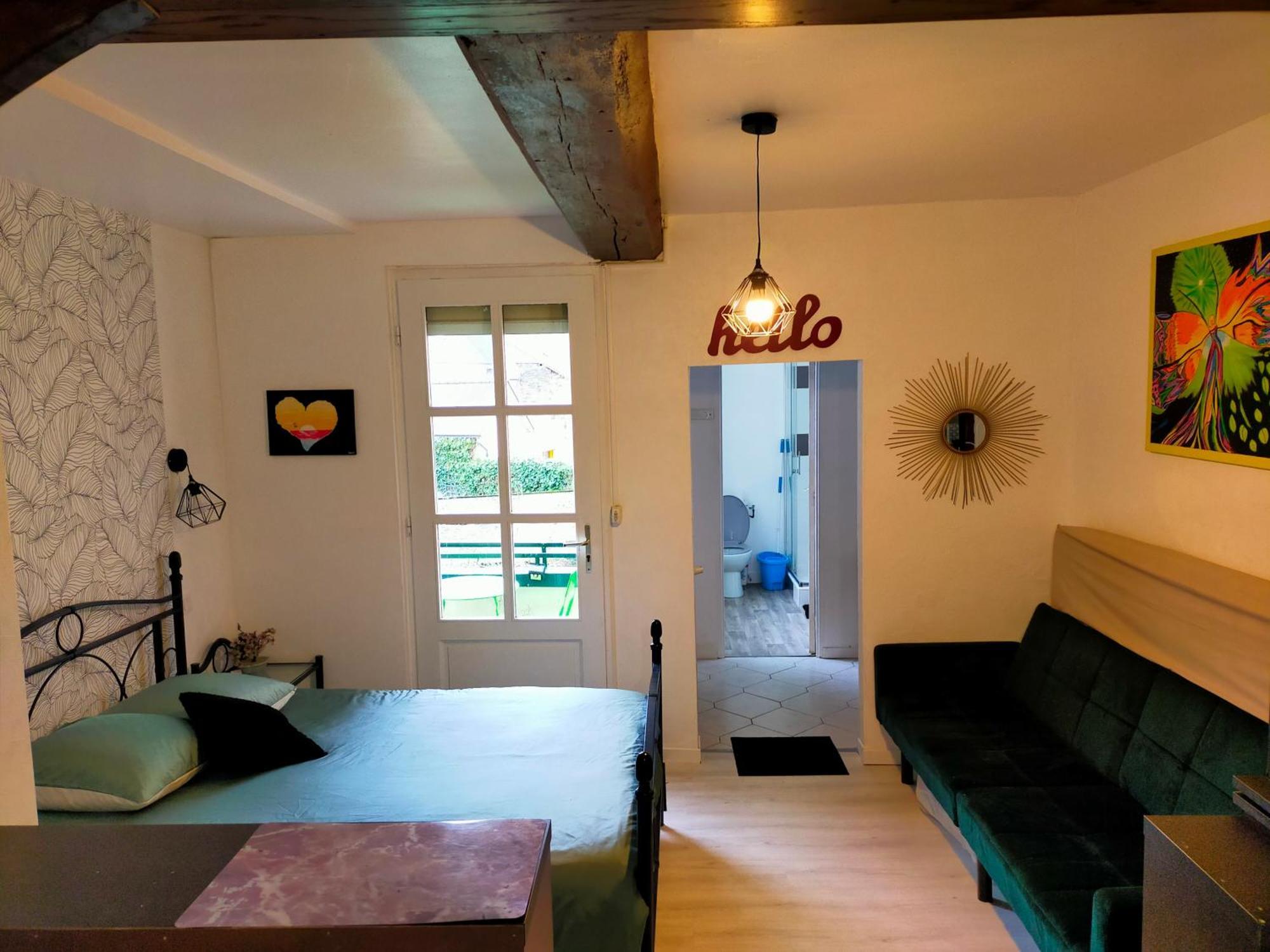 Studio En Rdc Avec Balcon Centre Vitre Exterior foto